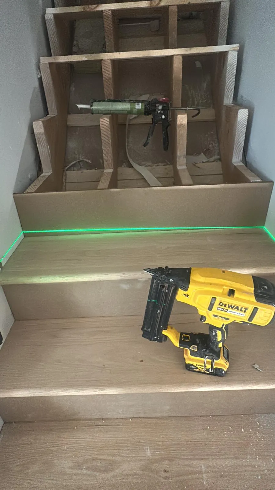 Carpentry contractor in New Hampshire fitting interior trim, New Generation General Construction