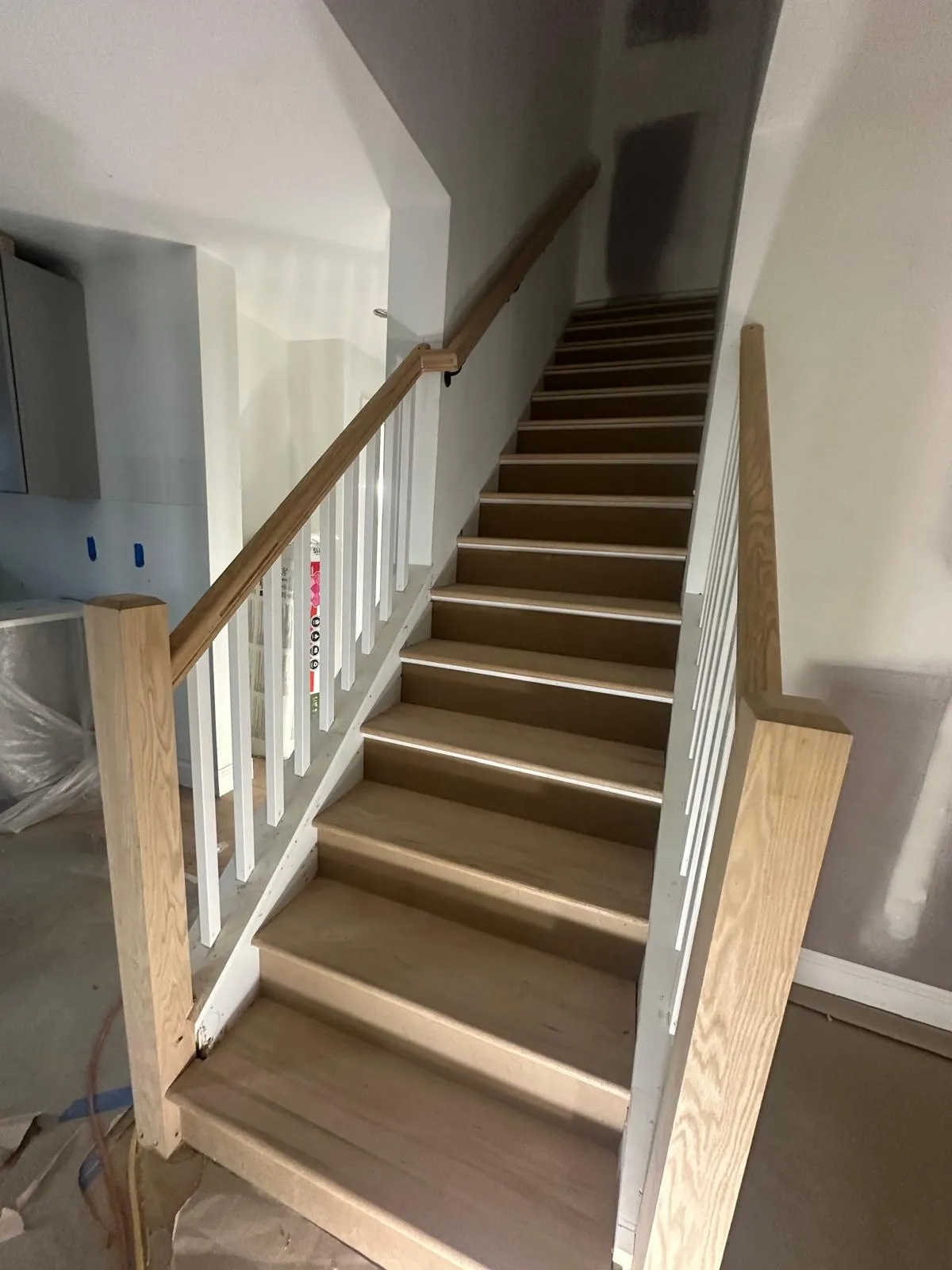 Interior finish work and trim detail in New Hampshire